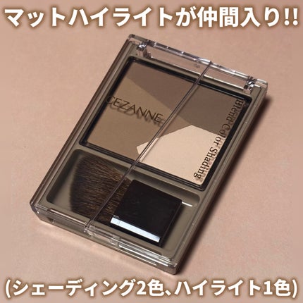 ブレンドカラーシェーディング/CEZANNE/シェーディングを使ったクチコミ(2枚目)