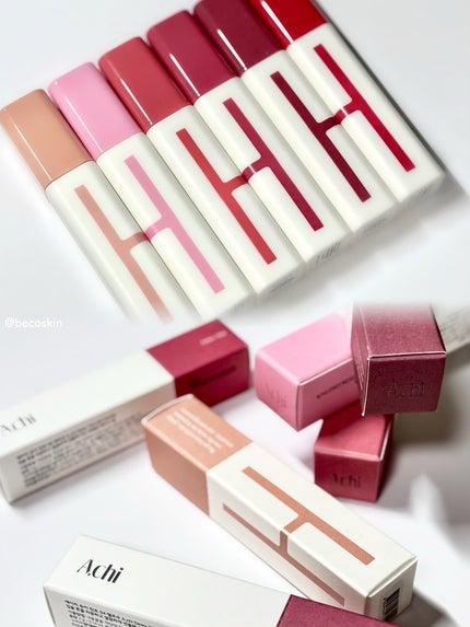 Dewy Tint/A.chi/リップティントを使ったクチコミ(5枚目)