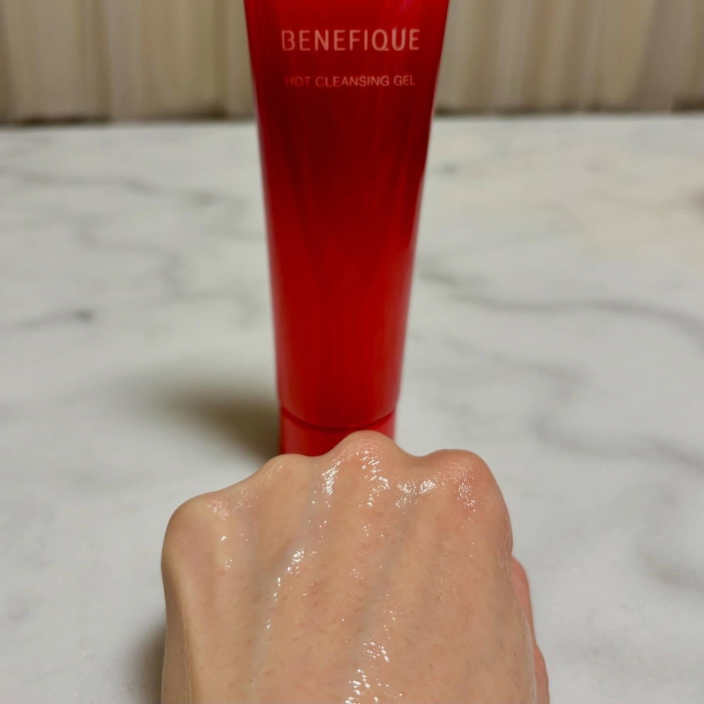 ベネフィーク ホットクレンジングジェル/BENEFIQUE/クレンジングジェルを使ったクチコミ(3枚目)