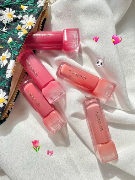 デューステインシアーリップグロス/Milk Touch/リップグロスを使ったクチコミ(1枚目)