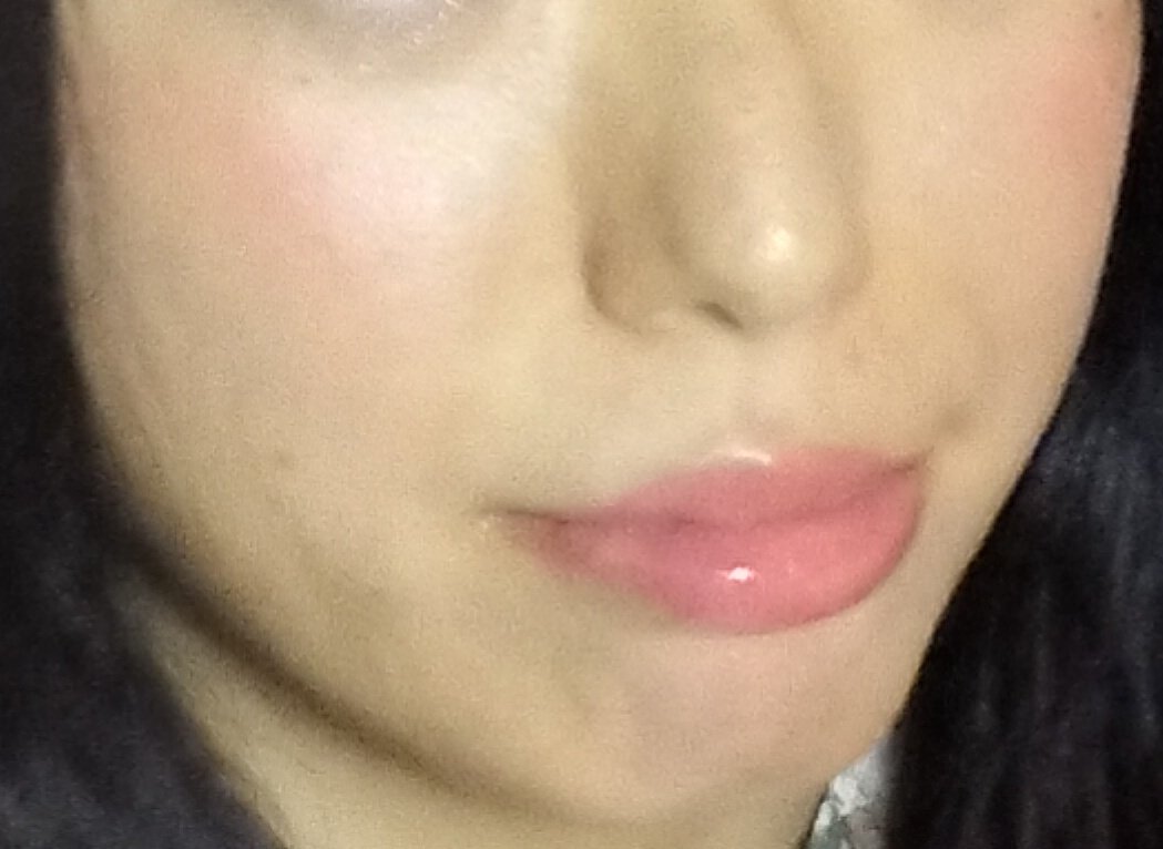 フーミー シングルブラッシュ エリカピンク/WHOMEE/パウダーチークを使ったクチコミ（2枚目）