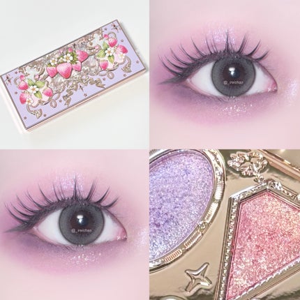 ストロベリーロココ アイシャドウパレット G01 スタームーンストロベリー/FlowerKnows/アイシャドウパレットの画像