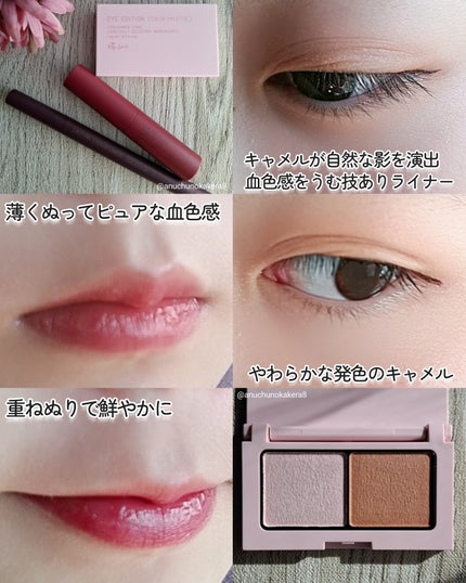 エテュセ リップエディション(ティントルージュ)/ettusais/リップティントを使ったクチコミ(6枚目)