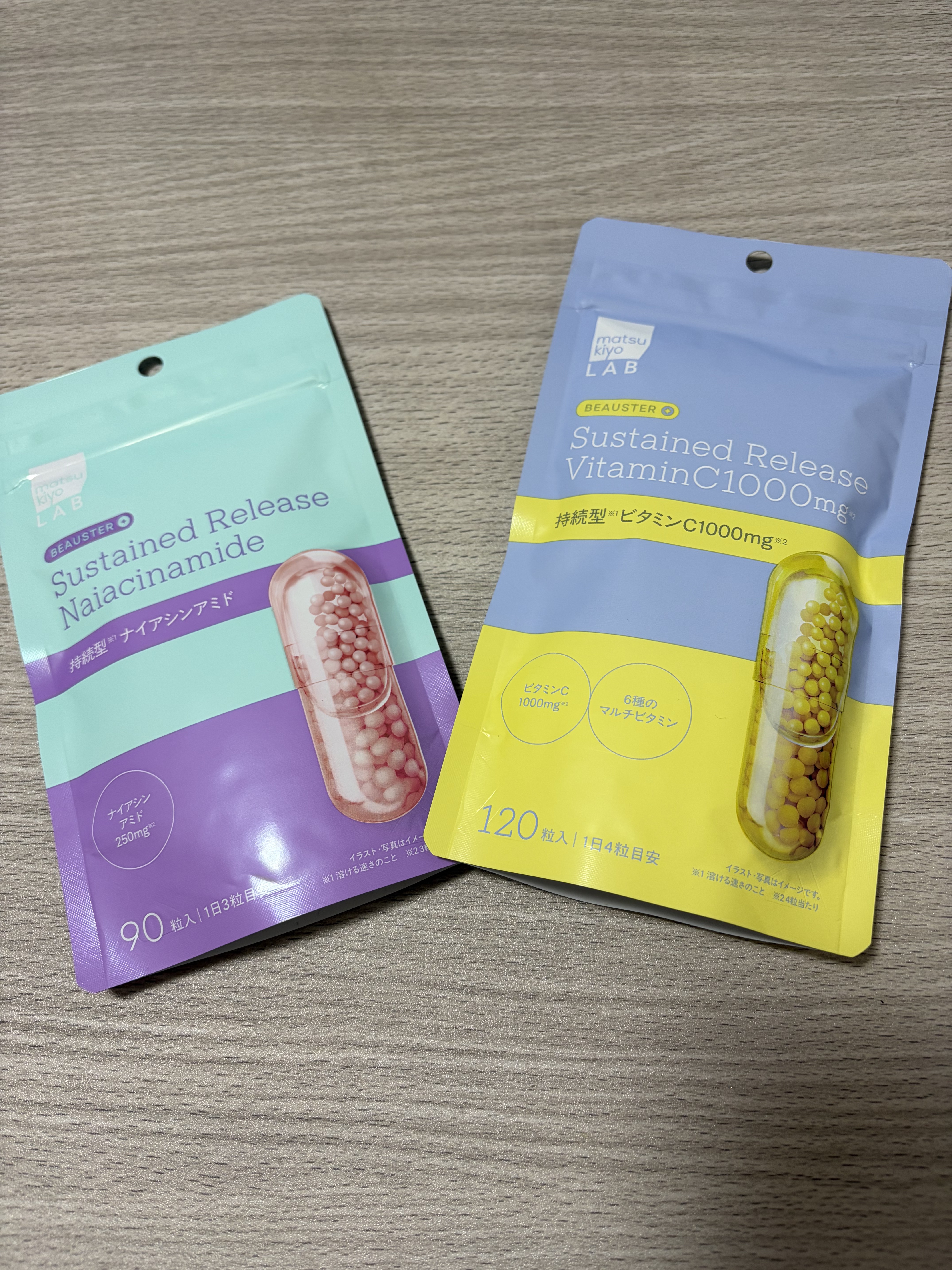 ビュースター 持続型ビタミンC1000/matsukiyo LAB/美容サプリメントを使ったクチコミ（1枚目）