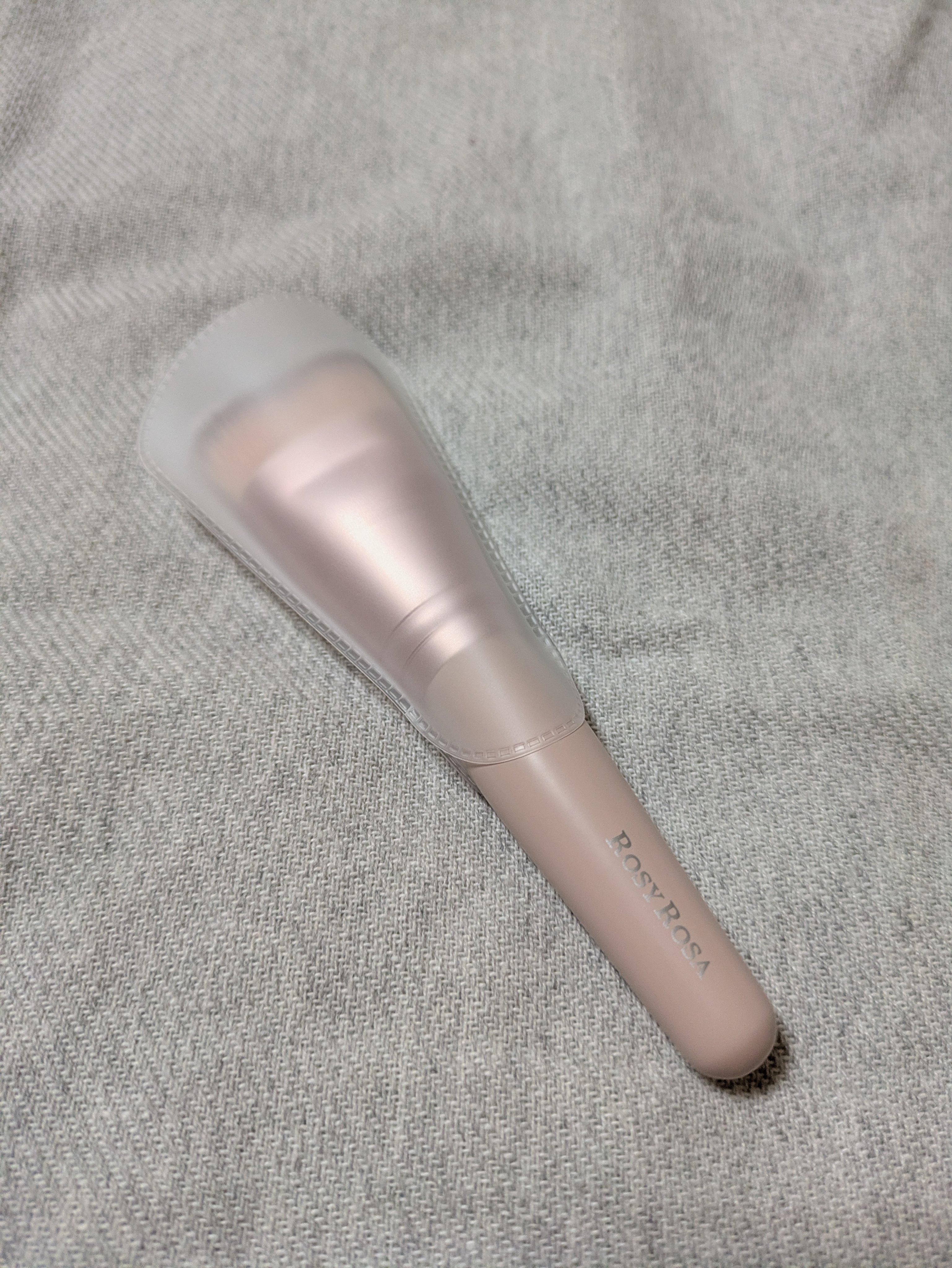 マルチファンデブラシ  PK (ピンク)/ロージーローザ/メイクブラシを使ったクチコミ（2枚目）