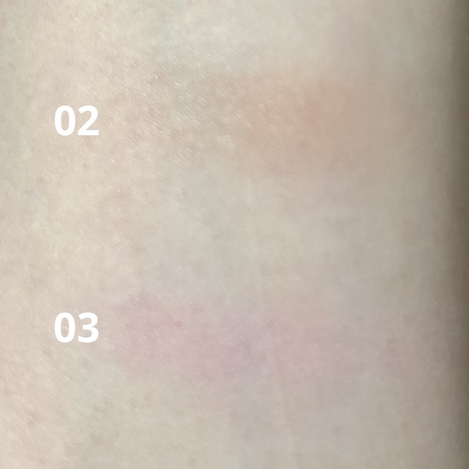 チークブラッシュ/CEZANNE/パウダーチークを使ったクチコミ（3枚目）