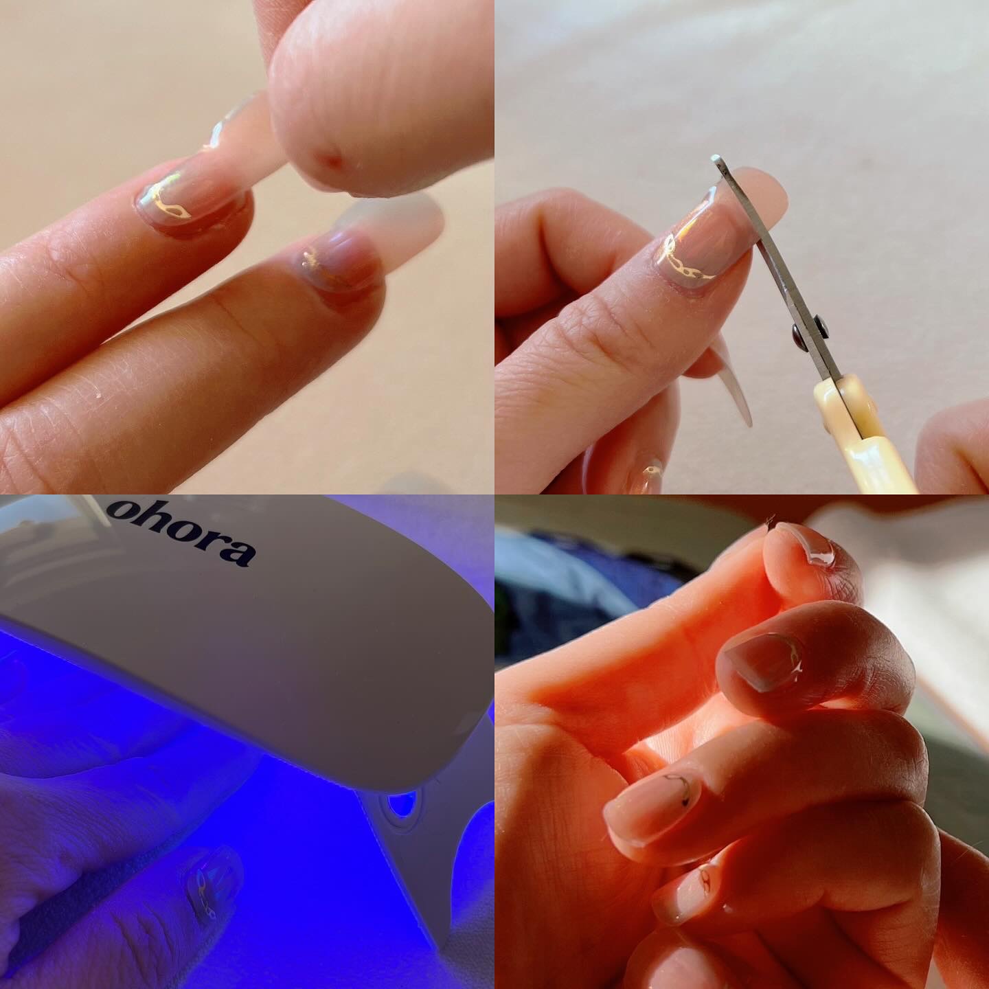ランプフリーセット/ohora/ネイル用品を使ったクチコミ（3枚目）