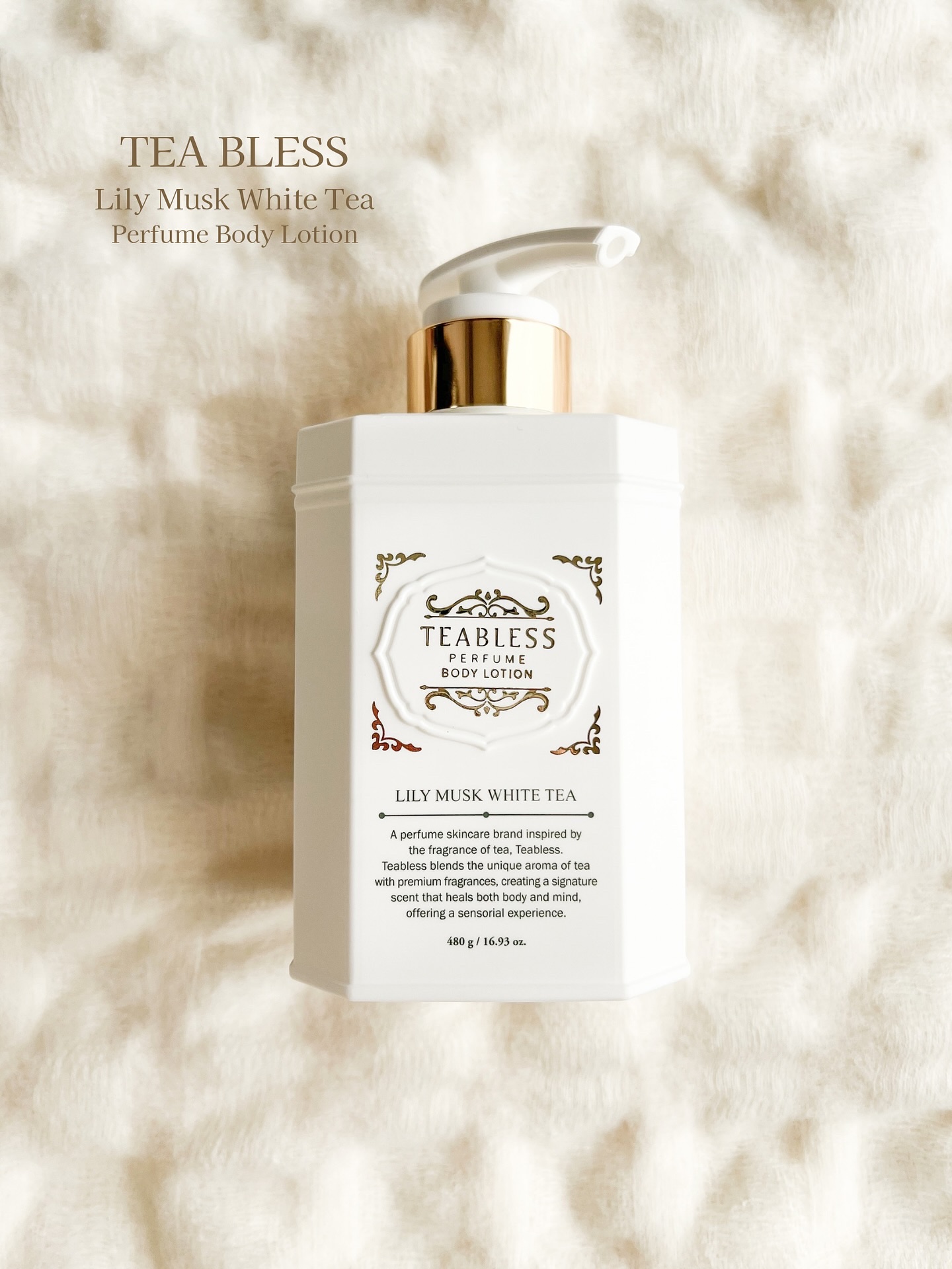 パフュームボディローション リリィムスクホワイトティー/TEABLESS/ボディローションを使ったクチコミ（2枚目）