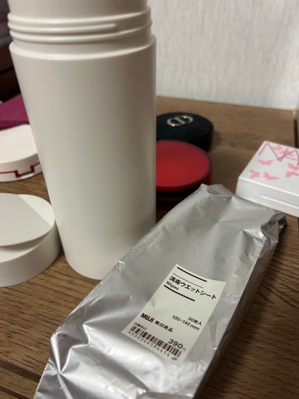 消毒ウェットシート/無印良品/その他を使ったクチコミ(3枚目)