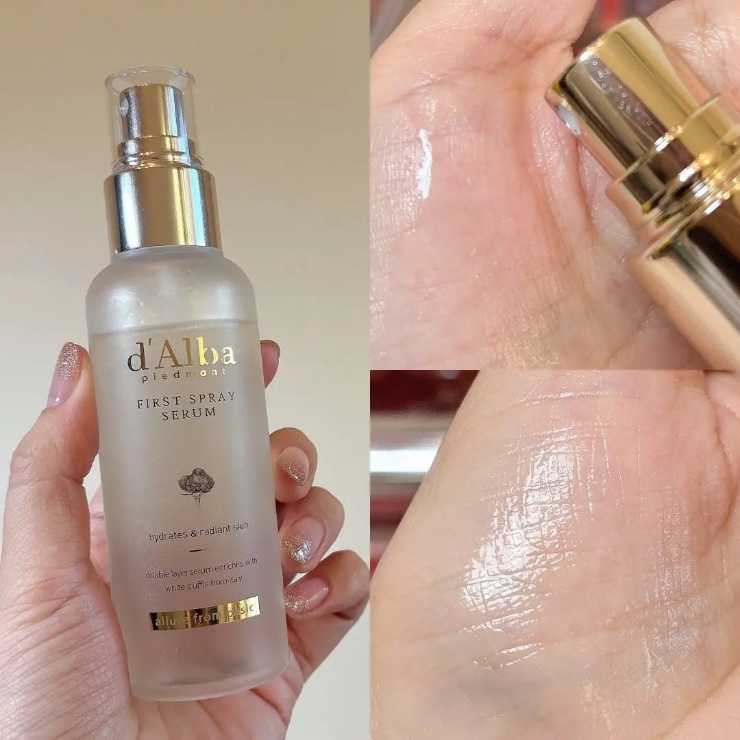 ダルバ ホワイトトリュフファーストスプレーセラム/ダルバ/ミスト状化粧水を使ったクチコミ(2枚目)