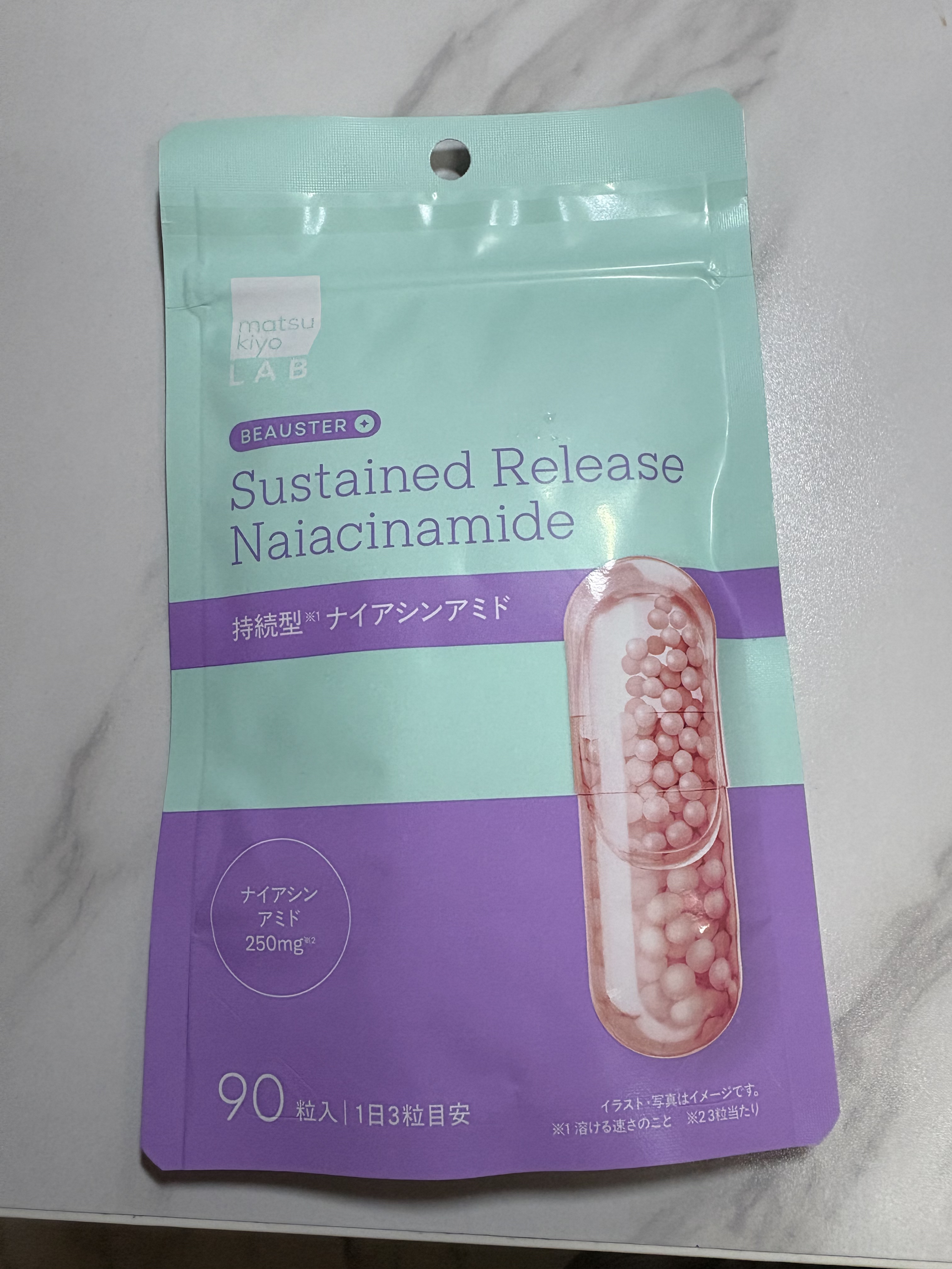 ビュースター 持続型ナイアシンアミド/matsukiyo LAB/美容サプリメントを使ったクチコミ（1枚目）