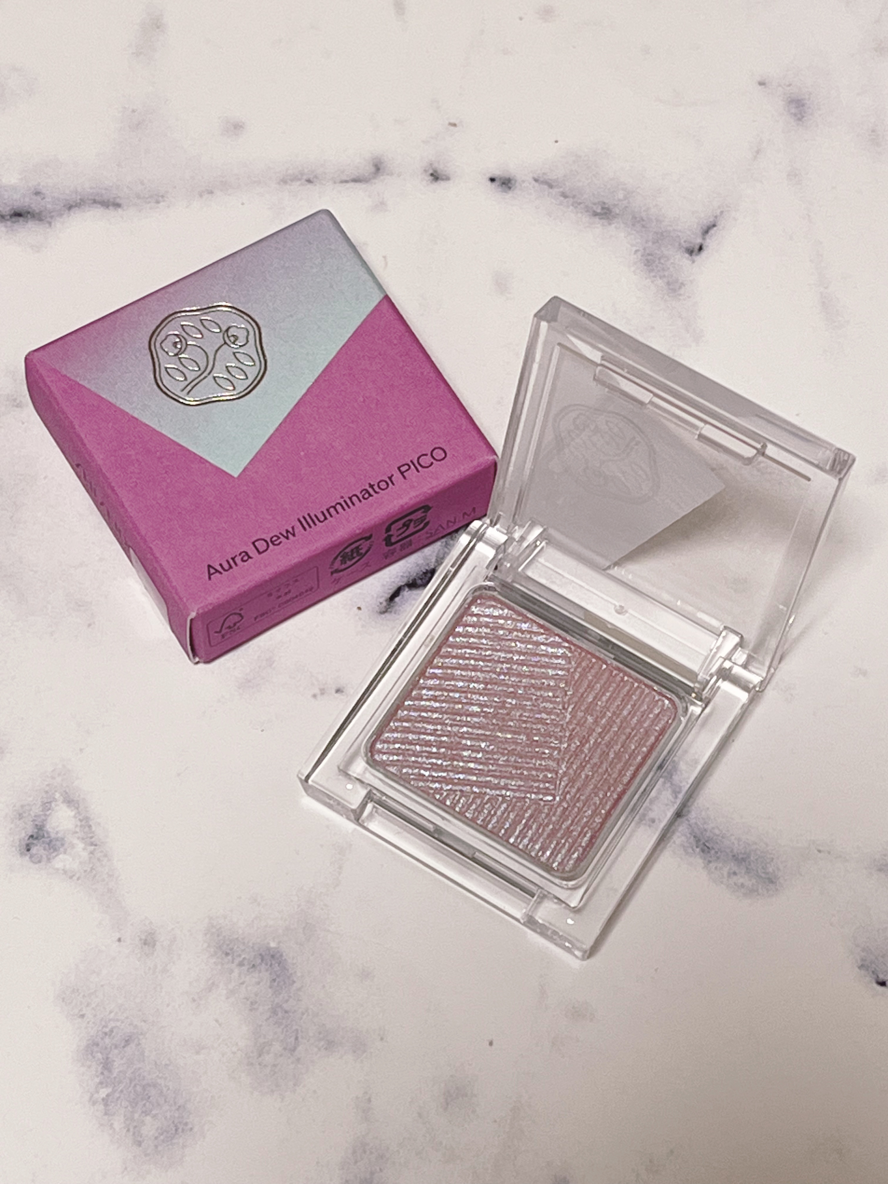 オーラデュウ プリズム イルミネーター ピコ/SHISEIDO/単色アイシャドウを使ったクチコミ（2枚目）