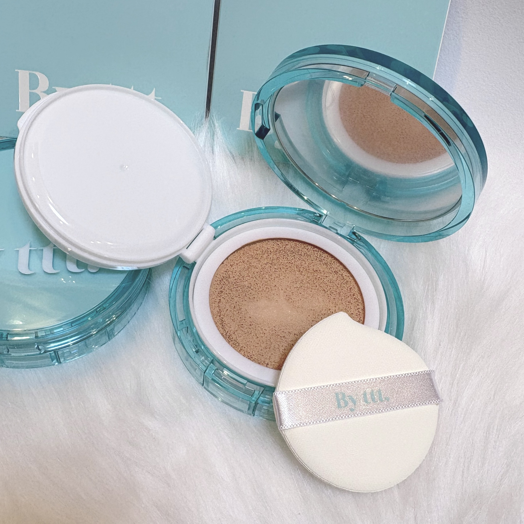 クリアデイリークッション/By ttt./クッションファンデーションを使ったクチコミ（2枚目）