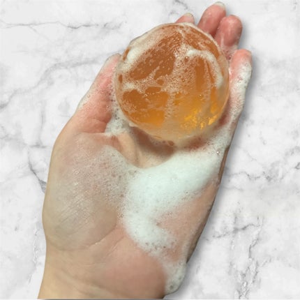 アクアジェリーボールクレンザー/be bare/洗顔石鹸を使ったクチコミ(5枚目)