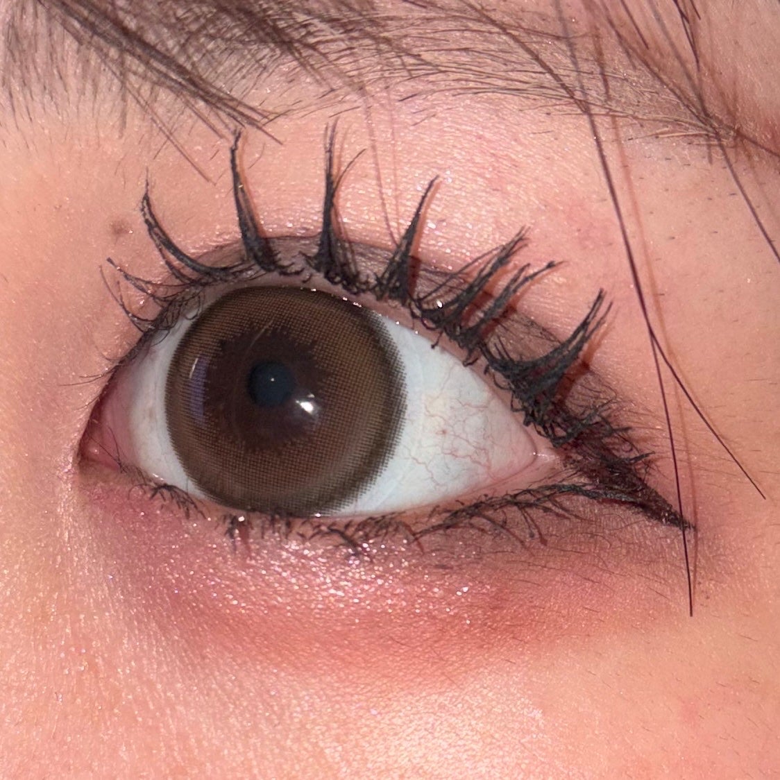 ラルム シリコーンハイドロゲル ダブルモイストUV ワンデー/LARME/カラーコンタクトレンズを使ったクチコミ(6枚目)