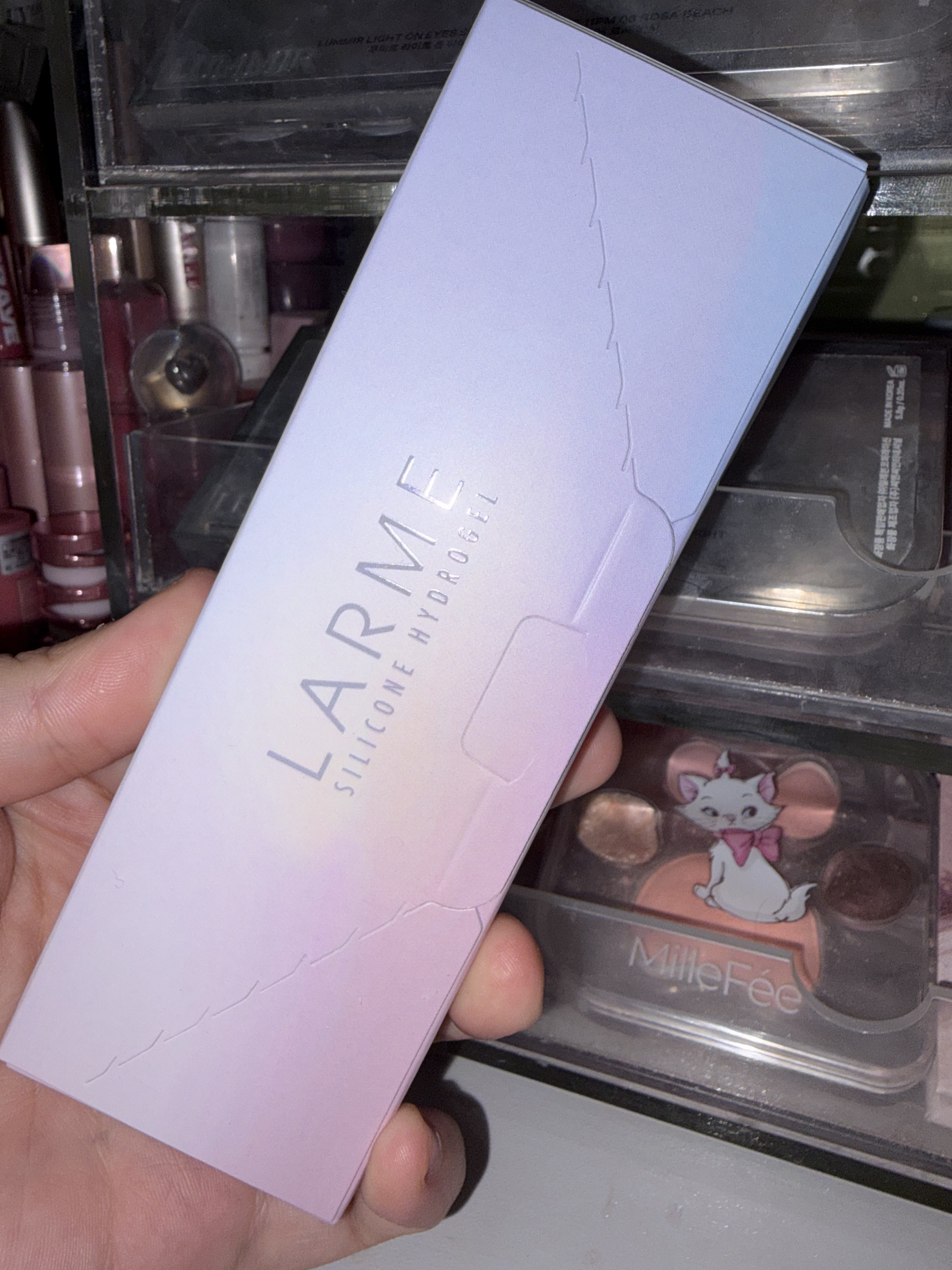 ラルム シリコーンハイドロゲル ダブルモイストUV ワンデー/LARME/カラーコンタクトレンズを使ったクチコミ（2枚目）