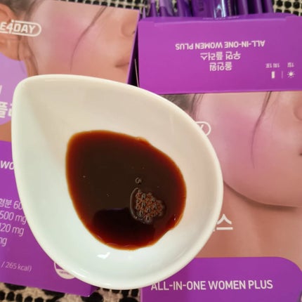 オールインワンウーマンプラス/RE4DAY/美容ドリンクを使ったクチコミ(2枚目)