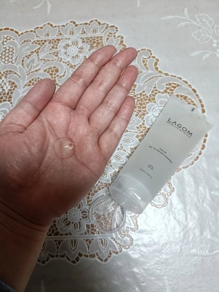 ラゴム ジェルトゥウォーター クレンザー(朝用洗顔)/LAGOM /その他洗顔料を使ったクチコミ(2枚目)