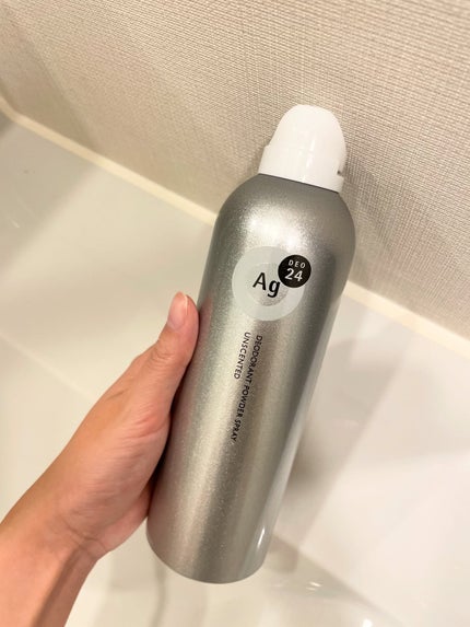 デオドラントスプレー(無香性)/エージーデオ24/デオドラント・制汗剤を使ったクチコミ(3枚目)
