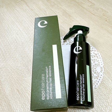 エポプレミアムヘマチン/epo/洗い流すヘアトリートメントを使ったクチコミ(2枚目)