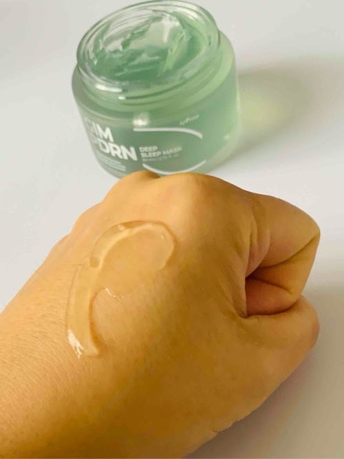 海苔PDRNディープスリープマスク/Isntree/オールインワン化粧品を使ったクチコミ(3枚目)