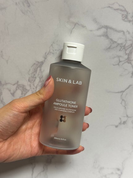 グルタチオンアンプルトナー/SKIN&LAB/化粧水を使ったクチコミ(1枚目)