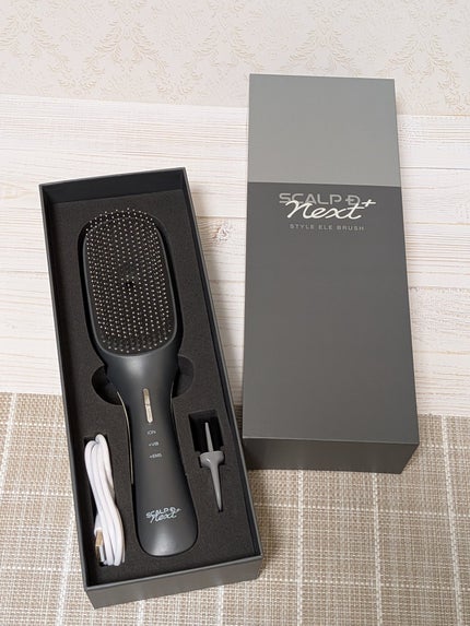 スカルプD ネクストプラス スタイルエレブラシ/アンファー(スカルプD)/ヘッドマッサージャーを使ったクチコミ(5枚目)