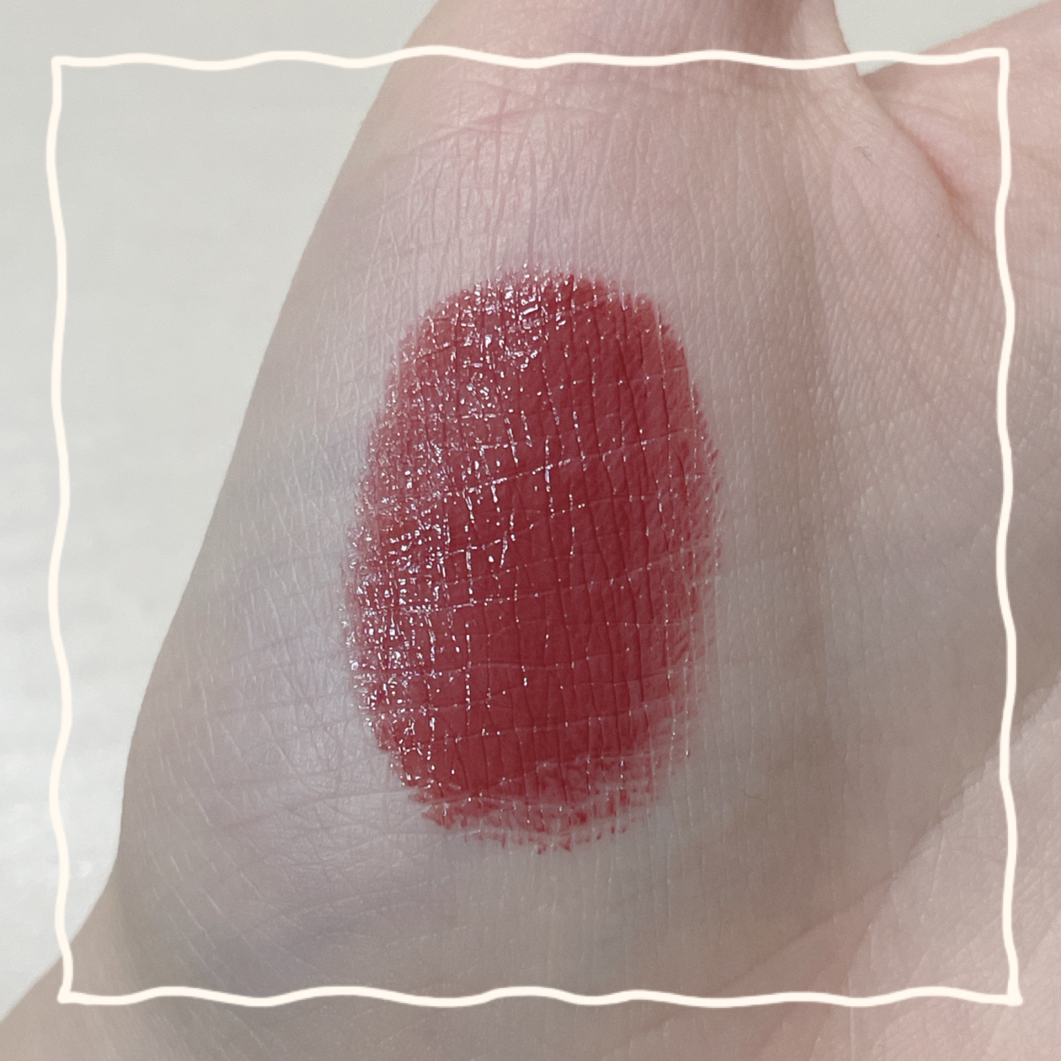 グレイズバームリップ/excel/口紅を使ったクチコミ（3枚目）