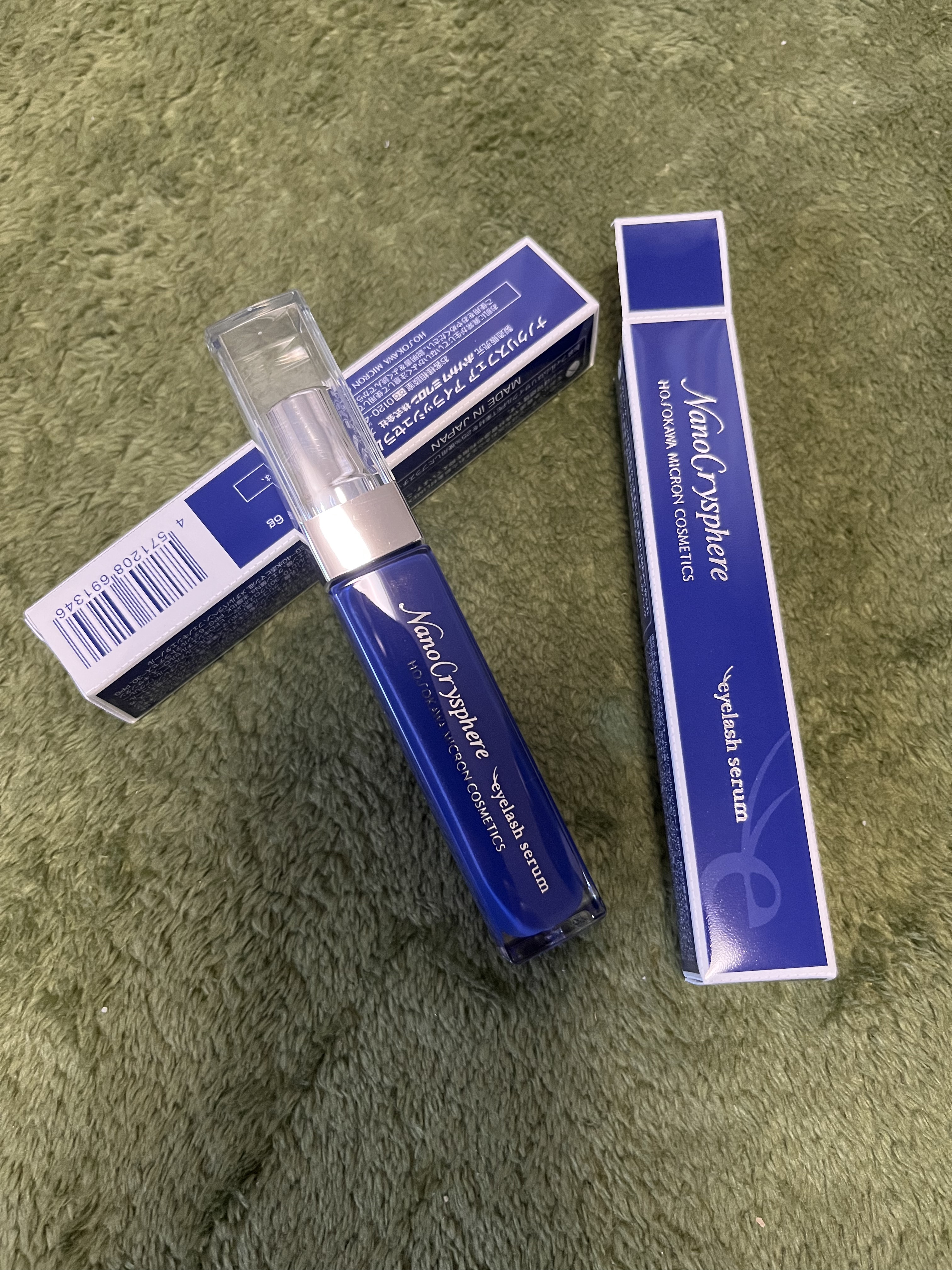 ナノクリスフェアアイラッシュセラム/ナノクリスフェア/まつげ美容液を使ったクチコミ（1枚目）