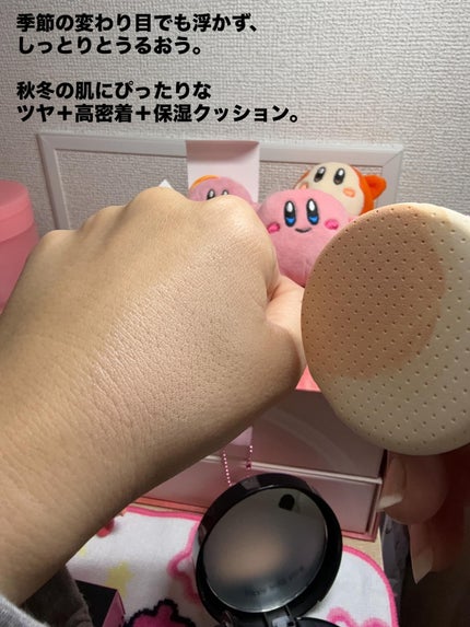 エティナ メッシュエアネス ナチュラルグロウ クッション/ETINNA/クッションファンデーションを使ったクチコミ(7枚目)