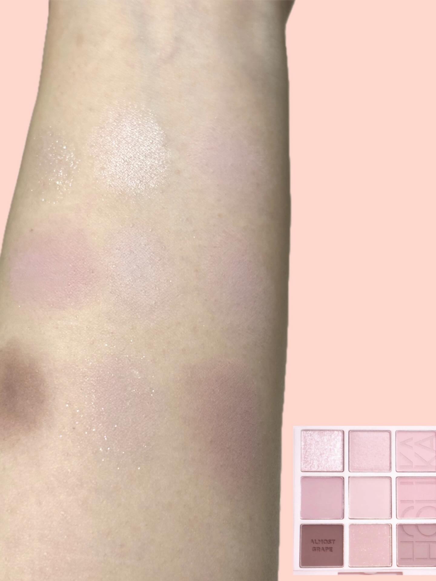 マイフェイブムードアイパレット 9カラー/HOLIKA HOLIKA/アイシャドウパレットを使ったクチコミ（3枚目）