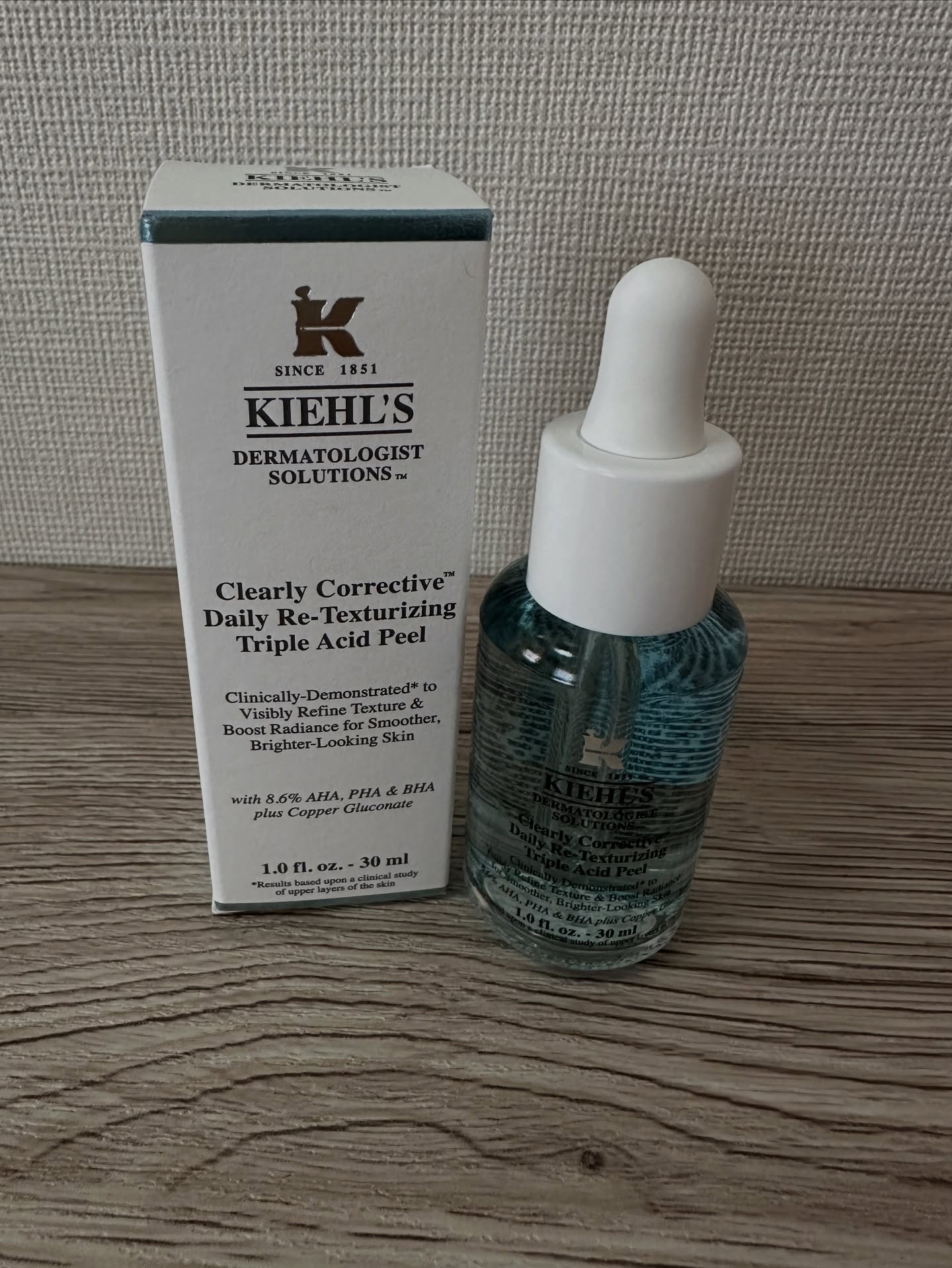 水色ピールセラム ホリデーセット/Kiehl's/スキンケアキットを使ったクチコミ（2枚目）