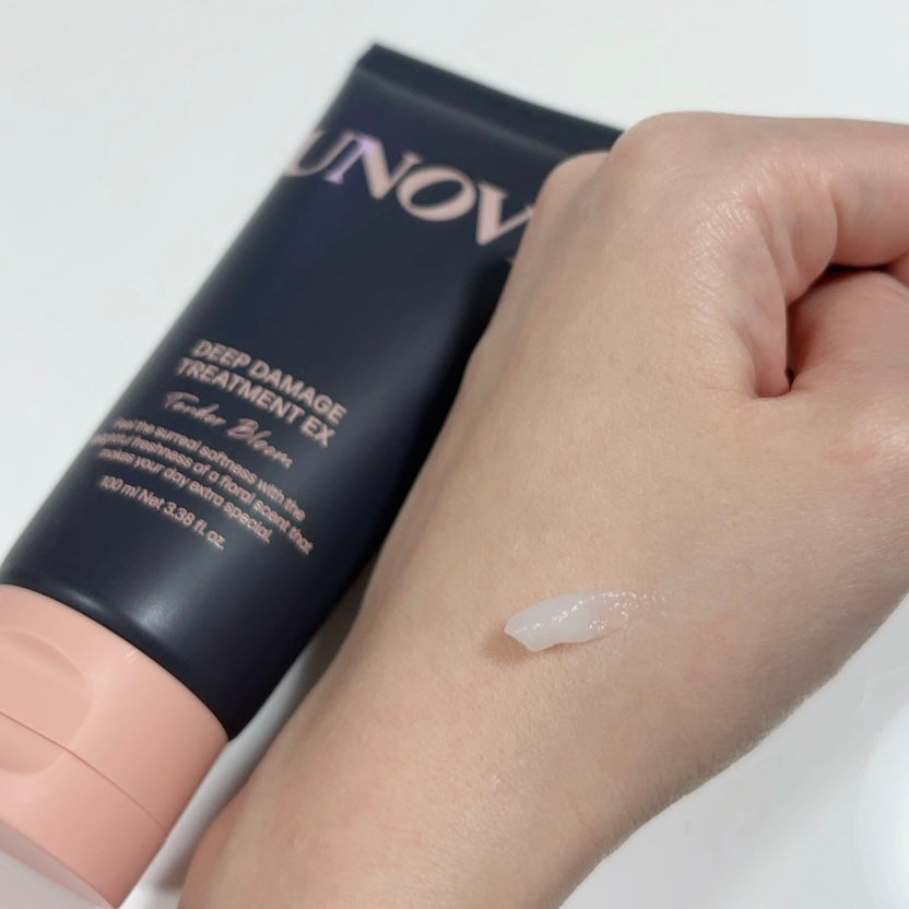 ディープダメージトリートメントEX/UNOVE/洗い流すヘアトリートメントを使ったクチコミ(4枚目)