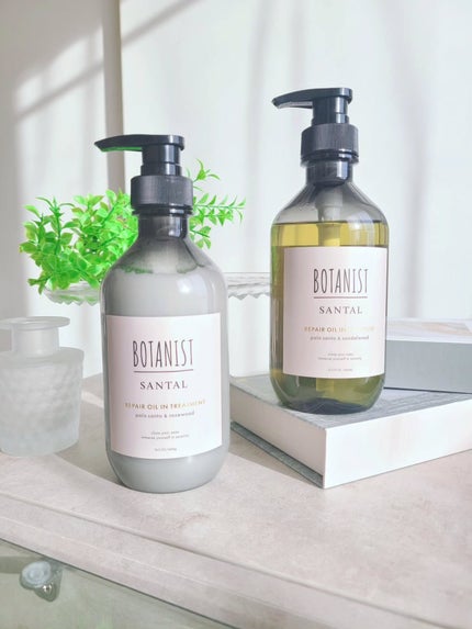 ボタニスト サンタル リペアオイルインシャンプー/トリートメント/BOTANIST/市販シャンプーを使ったクチコミ(1枚目)