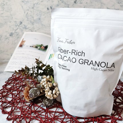 いちごみるく on LIPS 「食物繊維がふつうじゃない、ファイバーリッチカカオグラノーラオー..」(6枚目)