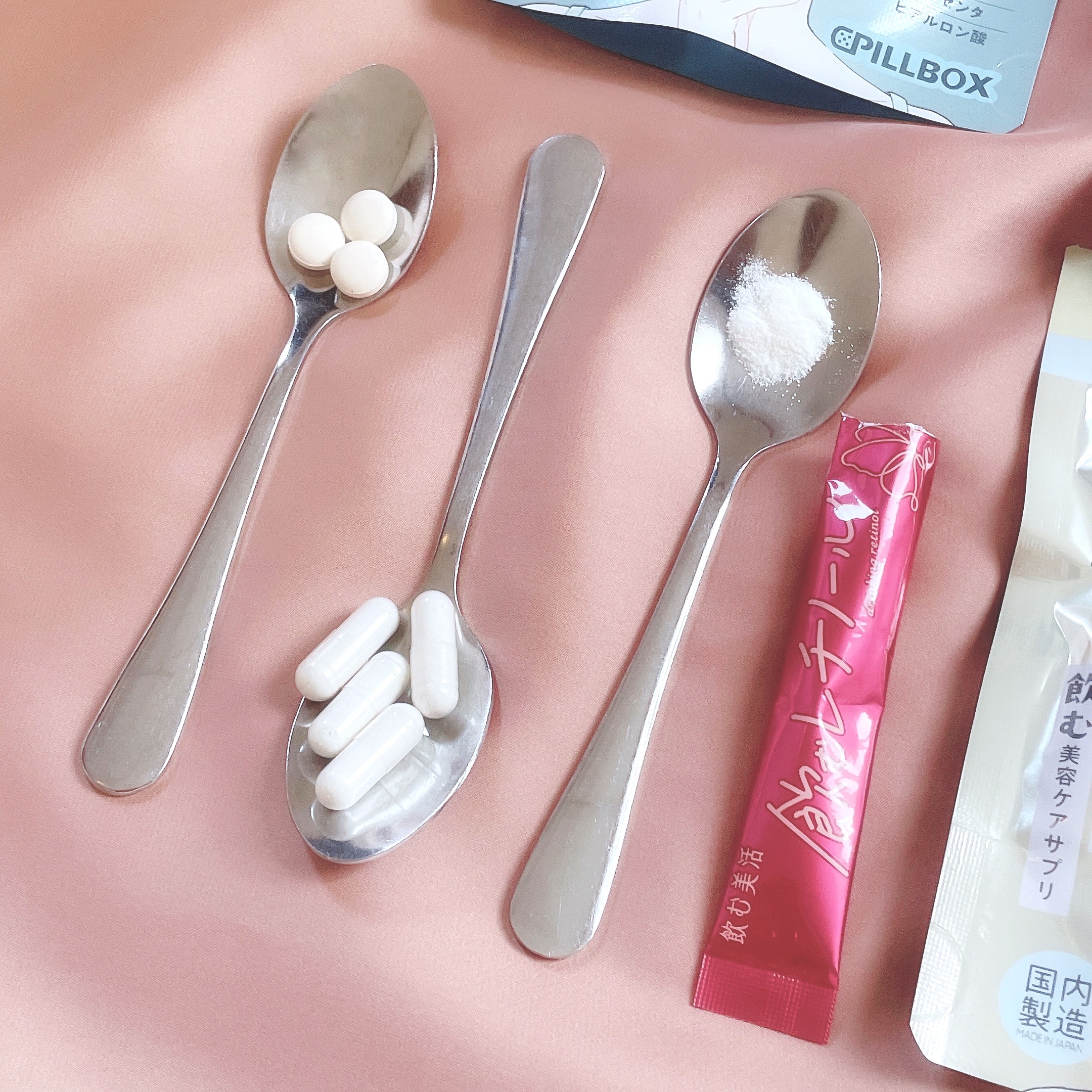 飲むレチノール/ピルボックス/美容サプリメントを使ったクチコミ（3枚目）