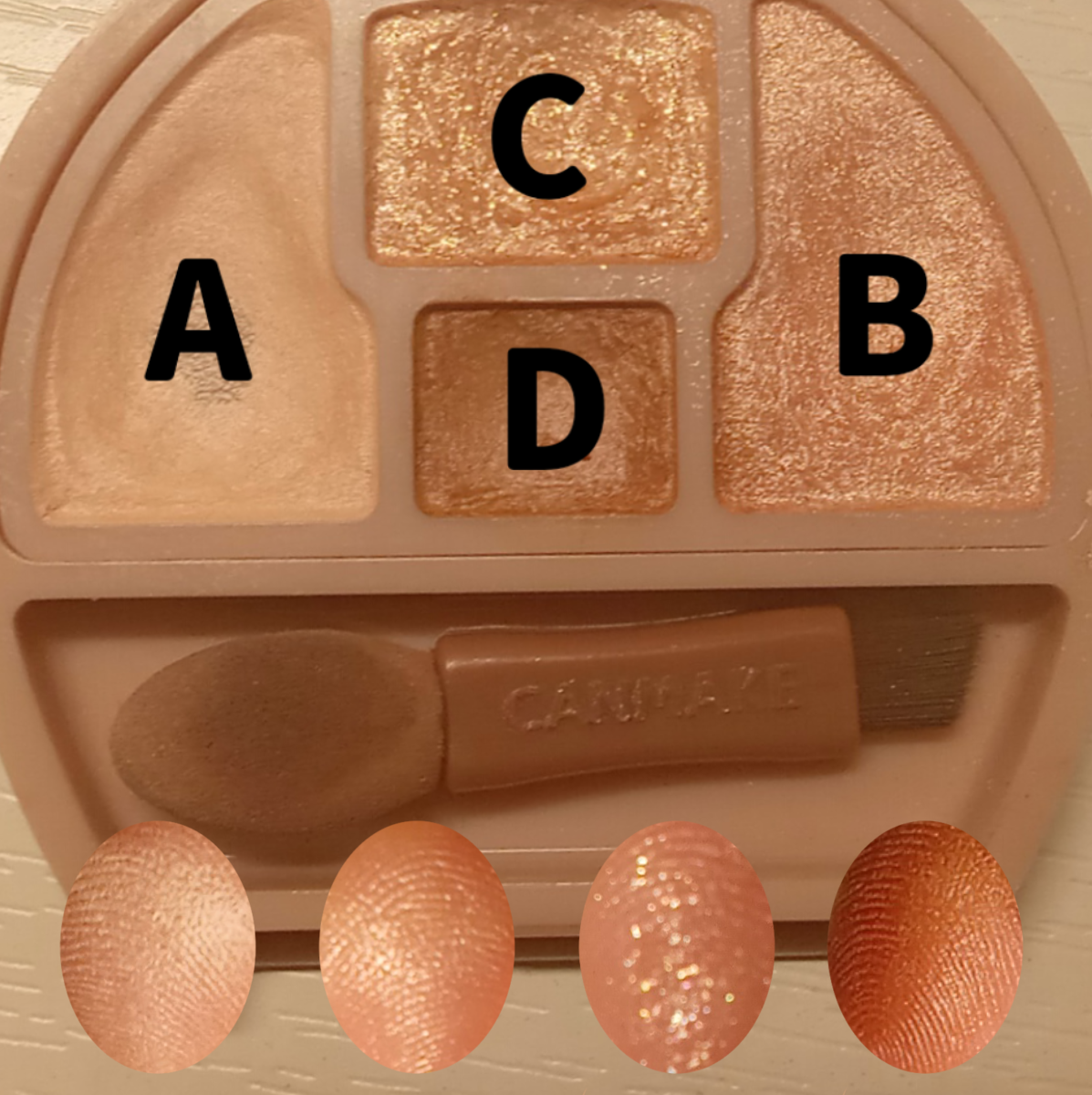 プランぷくコーデアイズ/キャンメイク/パウダーアイシャドウを使ったクチコミ(3枚目)