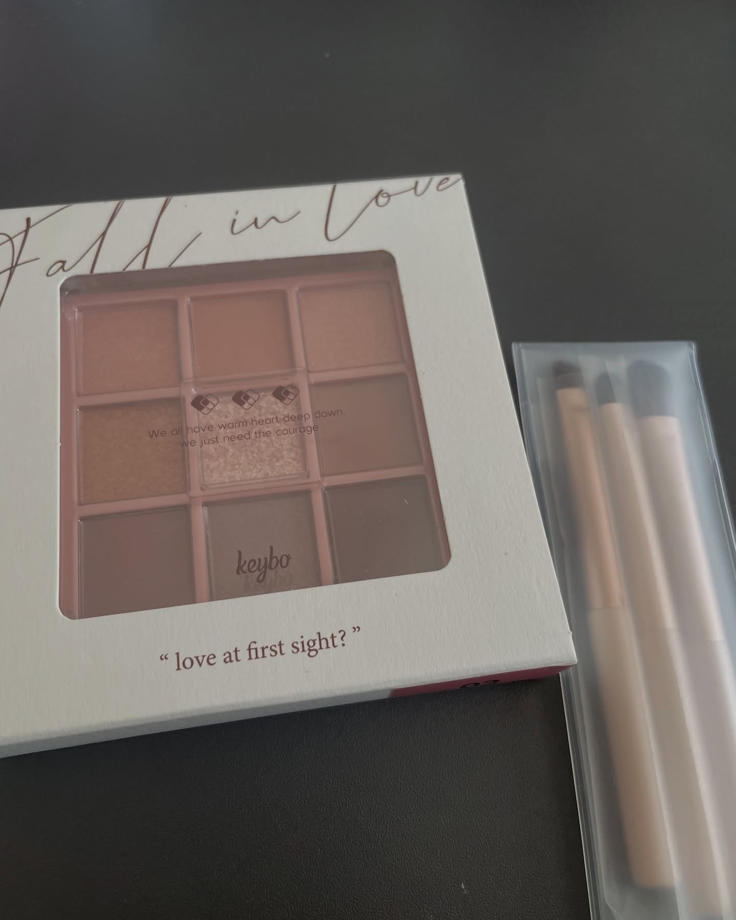 KEYBO FALL IN LOVE SHADOW PALETTE/keybo/アイシャドウパレットを使ったクチコミ（2枚目）