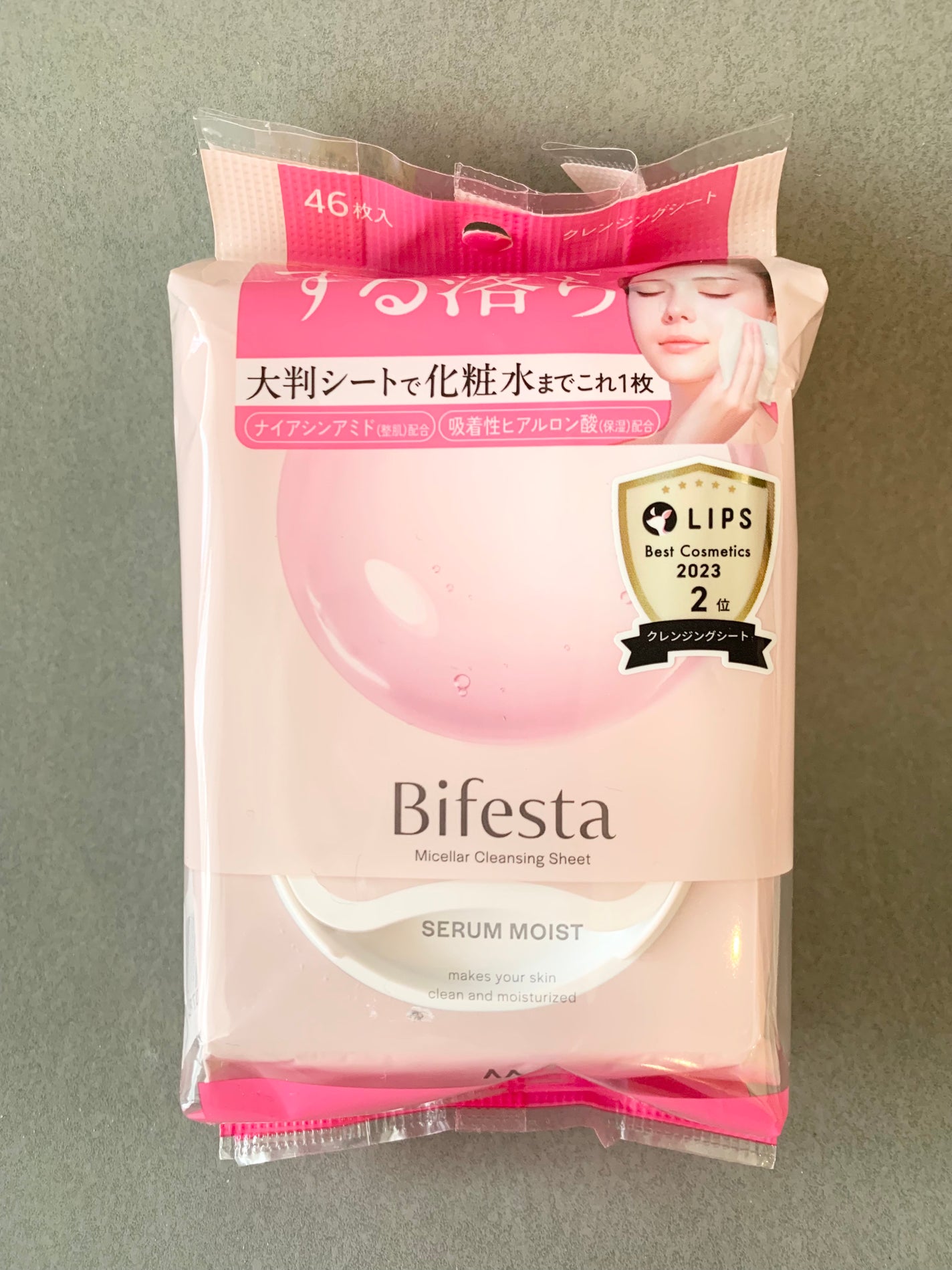 ミセラークレンジングシート セラムモイスト/ビフェスタ/クレンジングシートを使ったクチコミ(2枚目)