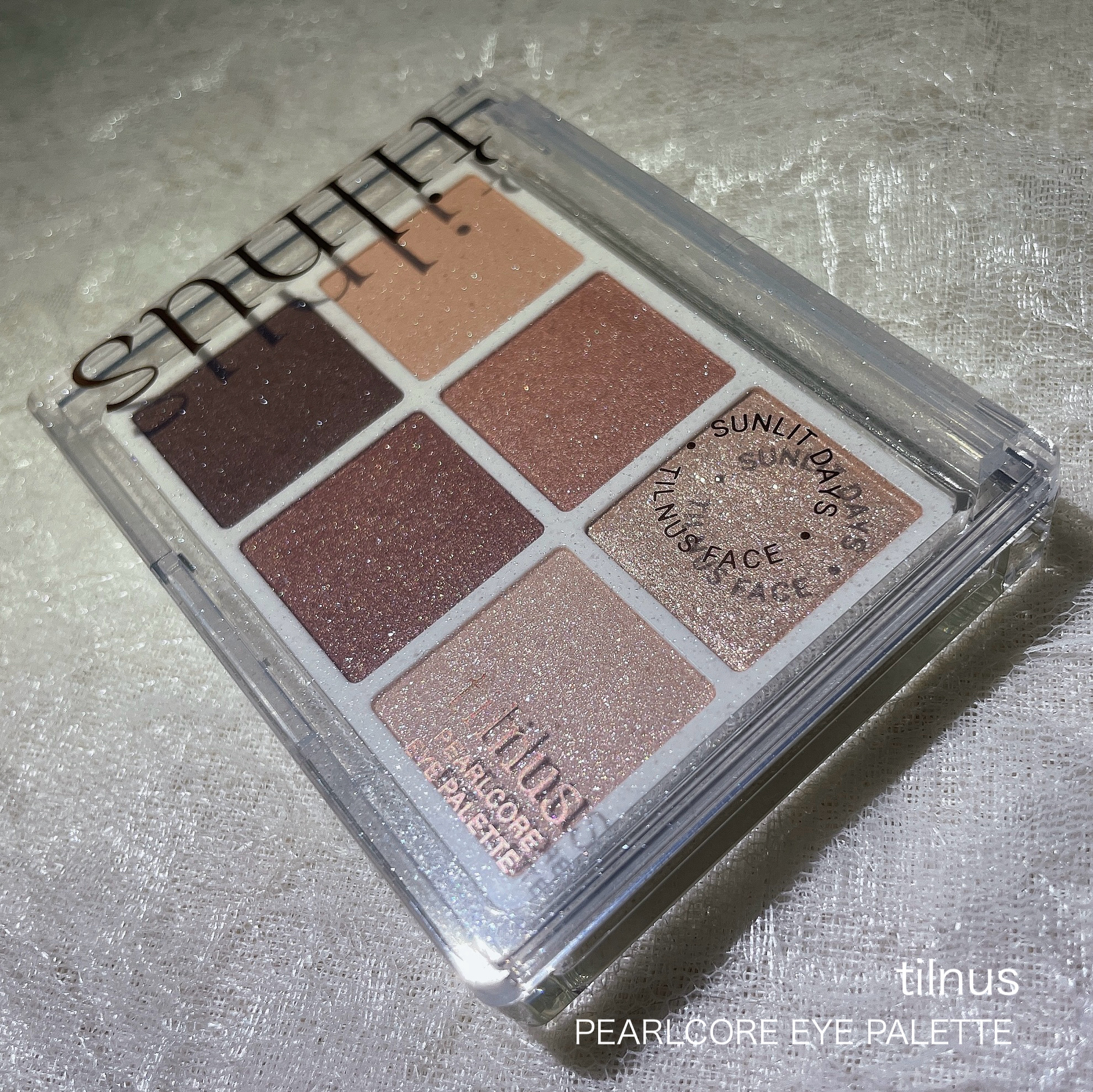 ティルナス  パールコア アイパレット/tilnus/アイシャドウパレットを使ったクチコミ（2枚目）
