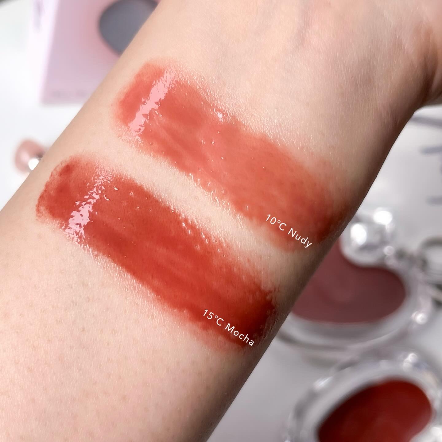 ハートキーリング リップ＆チーク/keybo/口紅を使ったクチコミ（3枚目）