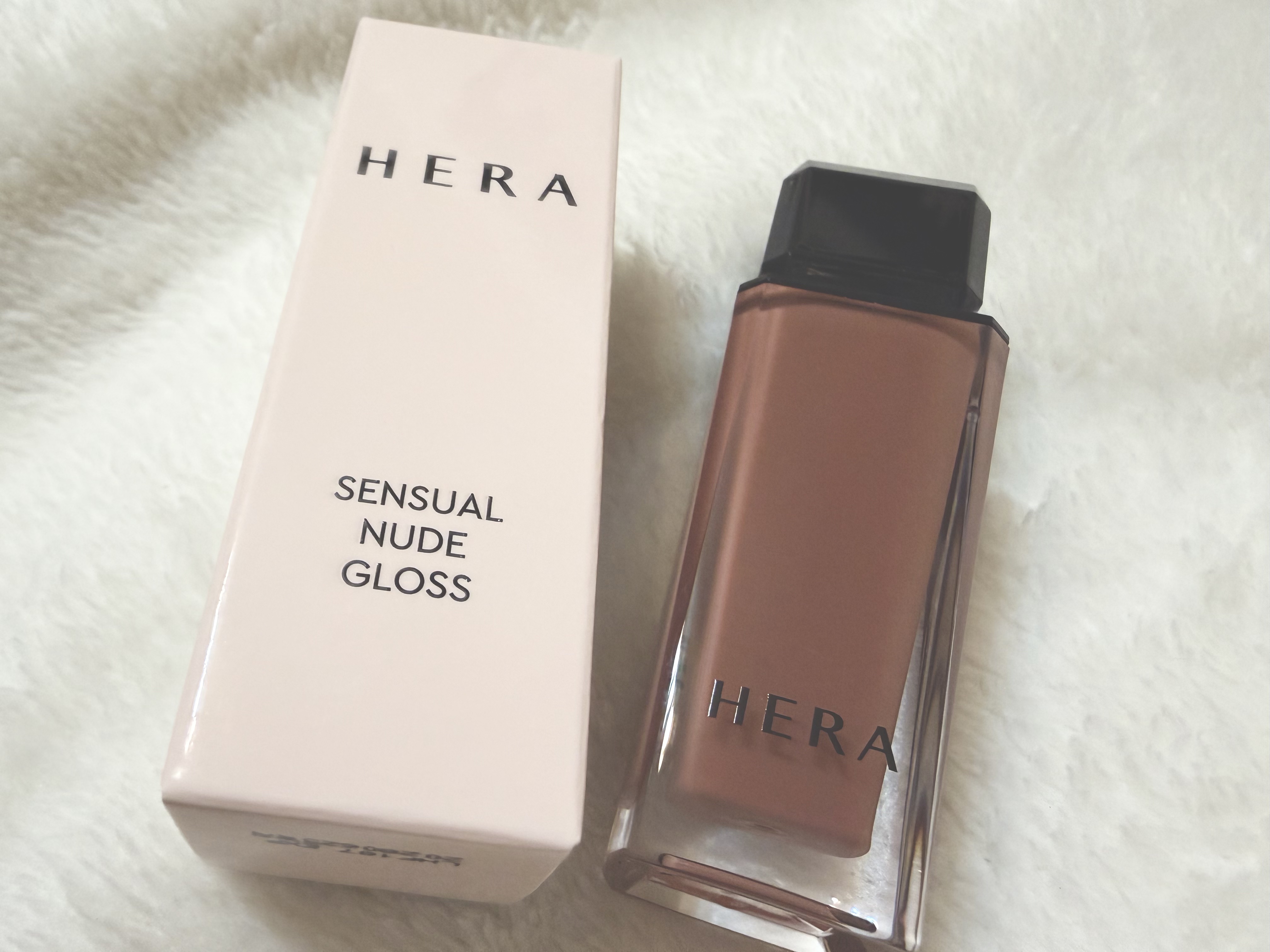 センシュアルヌードグロス/HERA/リップグロスを使ったクチコミ（1枚目）