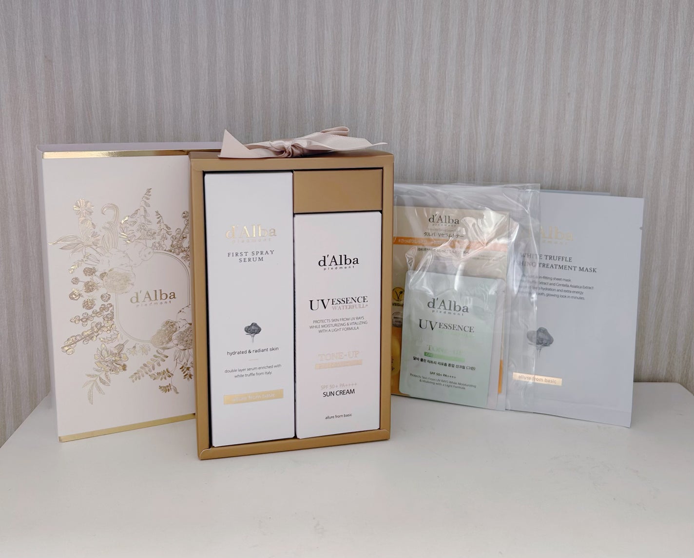 ダルバ ホワイトトリュフファーストスプレーセラム/ダルバ/ミスト状化粧水を使ったクチコミ(1枚目)