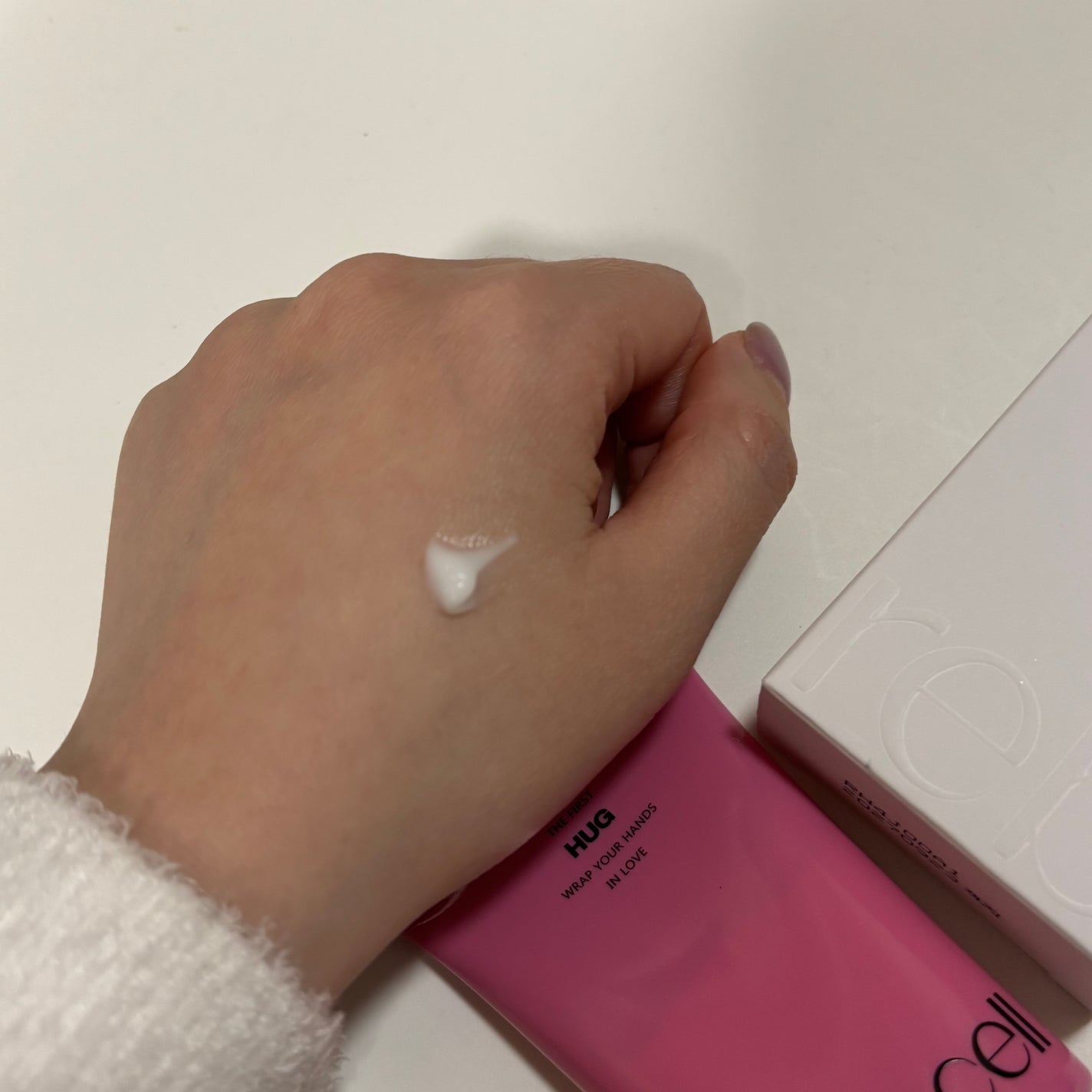 HUG ハンドクリーム/reblocell/ハンドクリームを使ったクチコミ(3枚目)