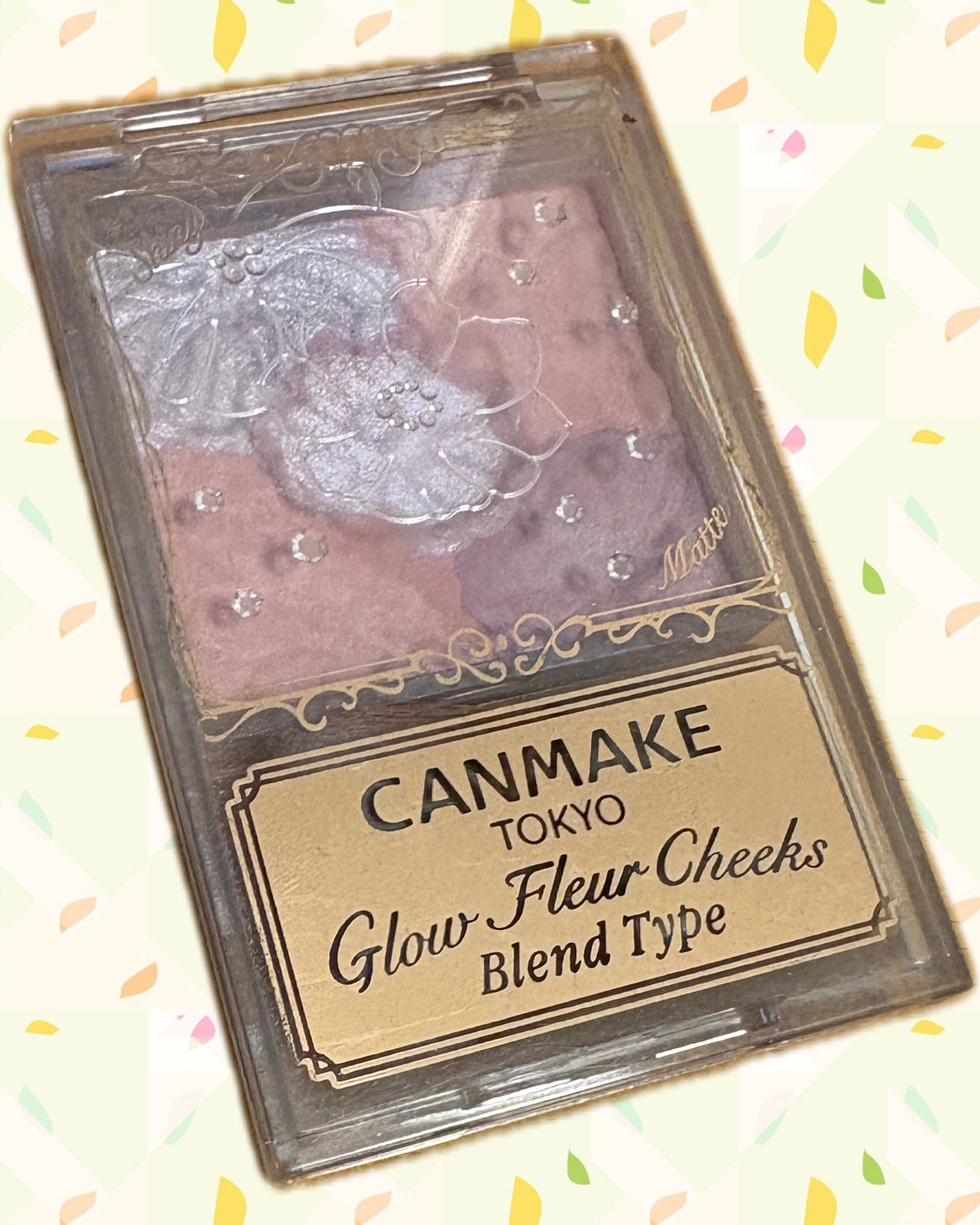 グロウフルールチークス（ブレンドタイプ）/キャンメイク/パウダーチークを使ったクチコミ（1枚目）