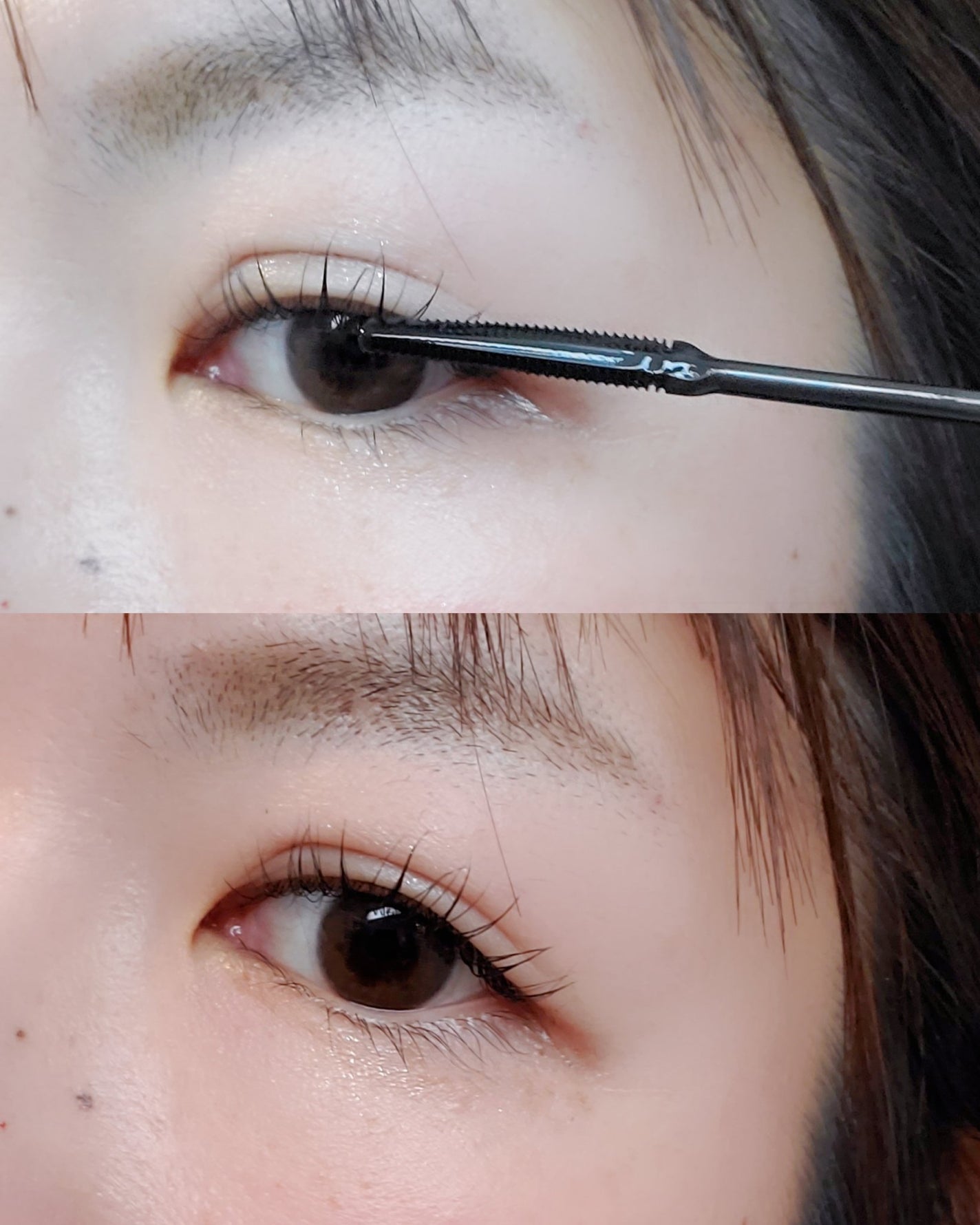 グランウィーユGINZAwithミラボーテ まつ毛キープマスカラ下地CB(クリアブラック)/ミラボーテ/マスカラ下地を使ったクチコミ(6枚目)