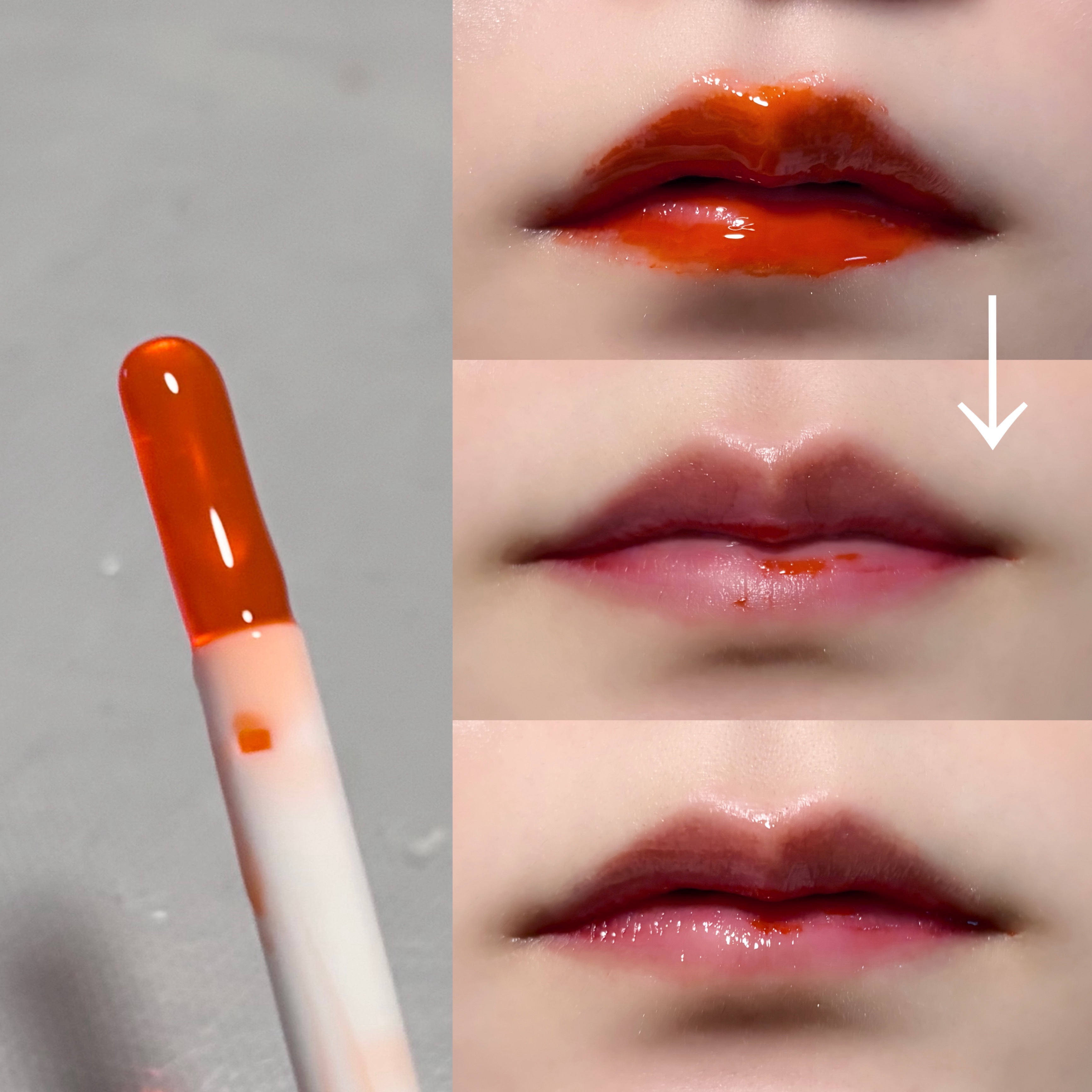 ウォータープランピング リップタトゥー/ベリサム/口紅を使ったクチコミ（3枚目）