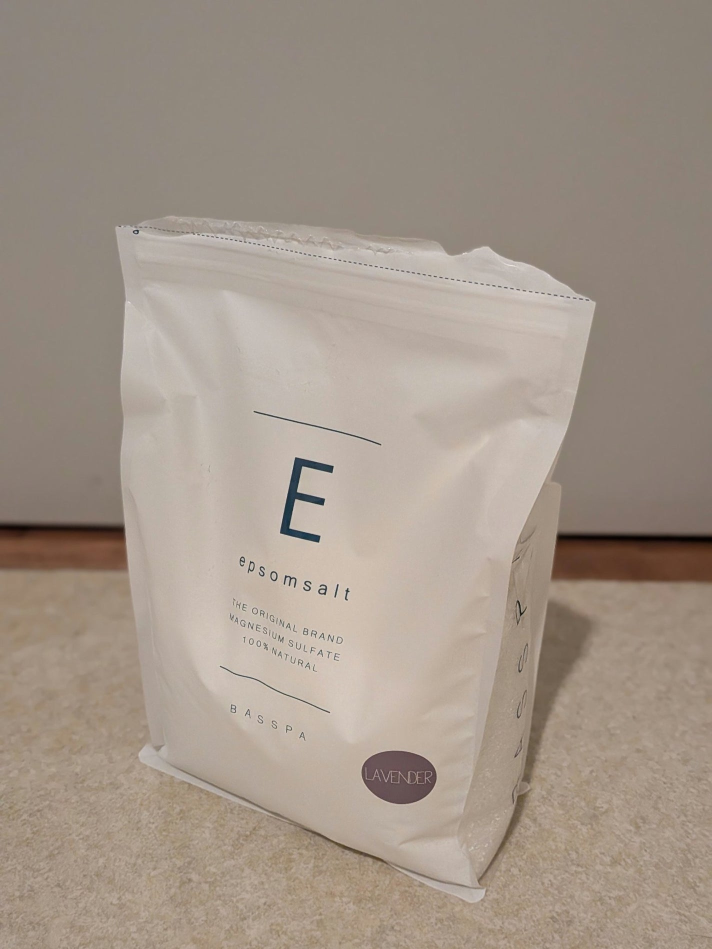 BASSPA エプソムソルト ラベンダー/BASSPA/無機塩系入浴剤を使ったクチコミ(1枚目)