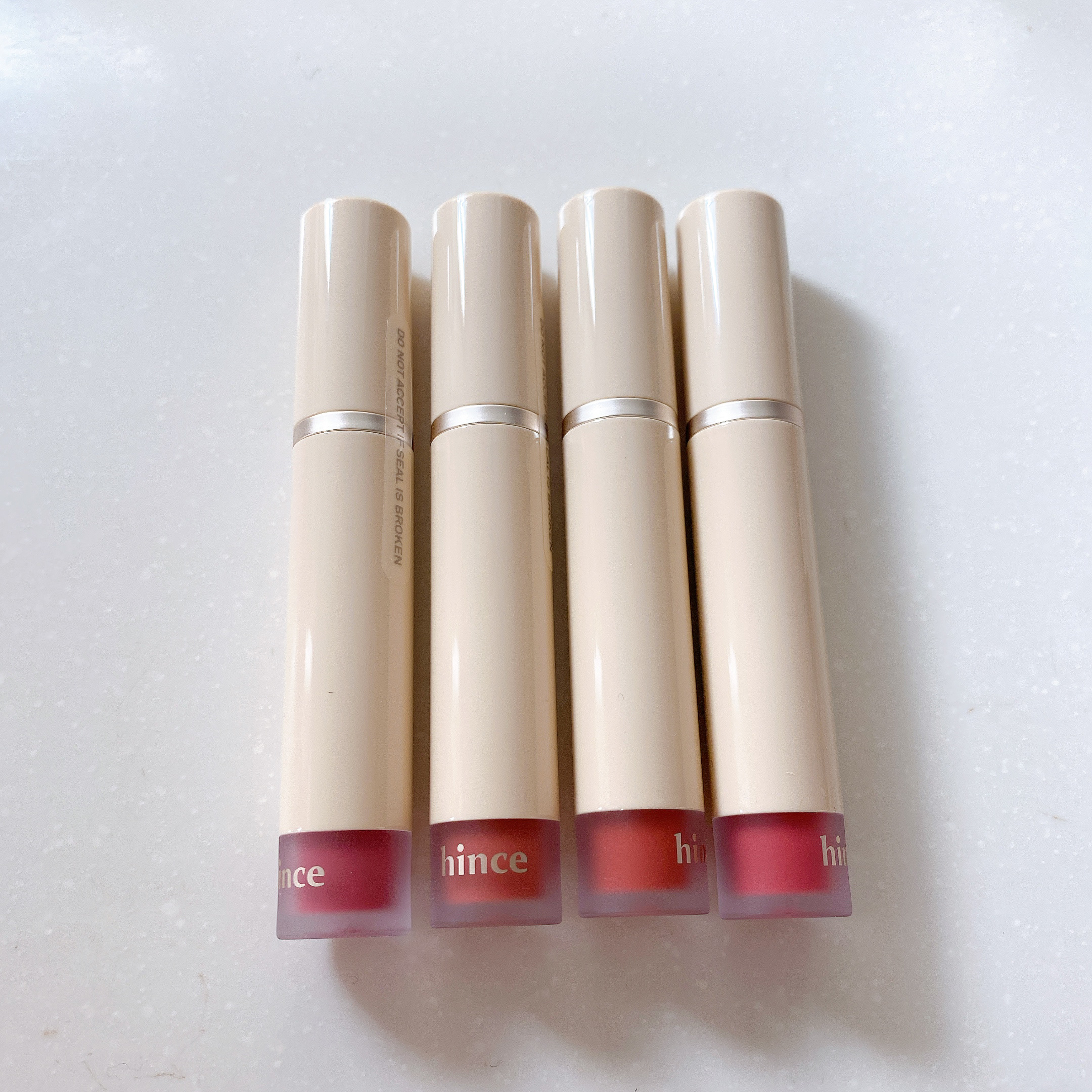 スリムフィットリキッドベルベット/hince/口紅を使ったクチコミ（1枚目）