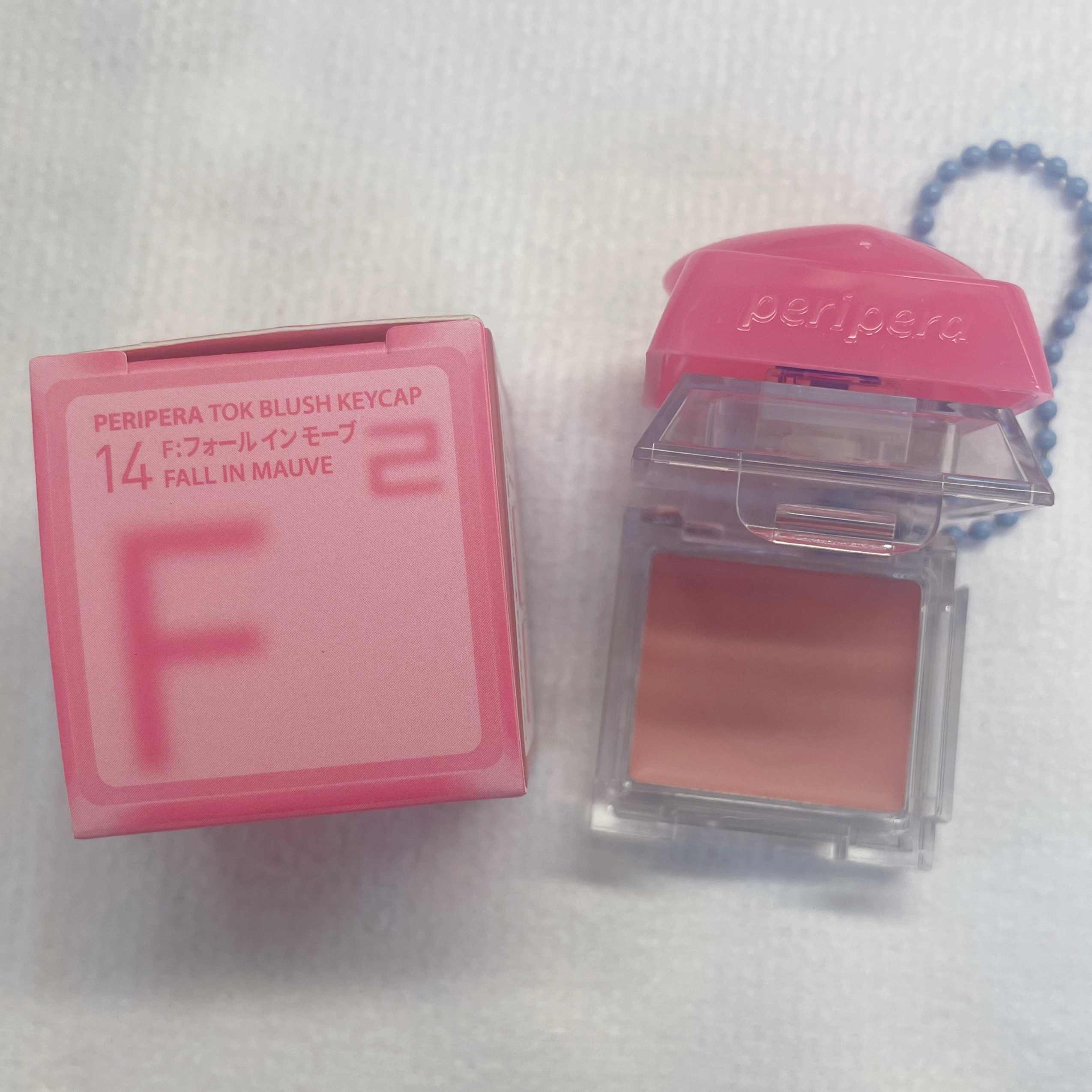 ペリペラ トック ブラッシュ キーキャップ/PERIPERA/パウダーチークを使ったクチコミ（2枚目）